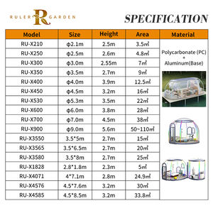 Dôme de glamping transparent ovale rond pour l'extérieur, couverture de <span class=keywords><strong>piscine</strong></span> d'hiver, dôme de <span class=keywords><strong>piscine</strong></span> transparent, maison en forme d'igloo - Product Image 4