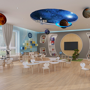 Juego de Mesa, Silla y Gabinete de Plástico para Niños, Moderno, Ecológico, Duradero, Seguro y Fácil de Montar, Marca Mingle para Jardín de Infancia - Product Image 1