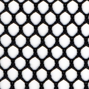 160GSM lỗ lớn <span class=keywords><strong>Polyester</strong></span> lưới lục giác vải trong màu đen và trắng cổ phiếu - Product Image 6