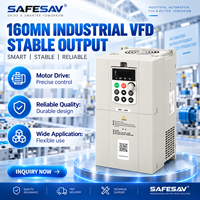 Variateur de fréquence monophasé SAFESAV à contrôle vectoriel sans capteurs avec unité de freinage intégrée pour moteur à induction AC