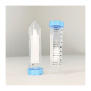 JSBIO Conical <strong>Centrifuge</strong> <strong>Tubes</strong> Polypropylene Graduated Plastic Conical Test <strong>Tube</strong> 50ml with 50ml self-standing <strong>centrifuge</strong> <strong>tubes</strong> - Product Image 1