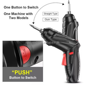 Destornillador Eléctrico Recargable Inalámbrico de 3.6V con 40 Puntas, Mango Giratorio de Litio de 800mAh, para Tornillos de <span class=keywords><strong>Madera</strong></span> - Product Image 1