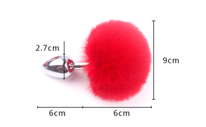 Kawaii Bunny <span class=keywords><strong>Tail</strong></span> Butt <span class=keywords><strong>Plug</strong></span> Netter Kaninchens chwanz <span class=keywords><strong>Anal</strong></span> <span class=keywords><strong>Plug</strong></span> für Cosplay-Spiele Sexy Erotic Gift Sexspielzeug für Frauen - Product Image 5