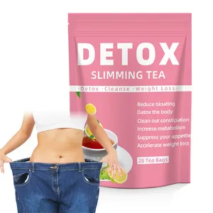 Personnalisé en usine OEM/ODM 28 jours produit amincissant Detox thé nettoyer les graisses brûler thé de perte de poids