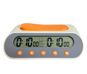 Reloj <span class=keywords><strong>de</strong></span> <span class=keywords><strong>Ajedrez</strong></span> Digital <span class=keywords><strong>de</strong></span> Plástico - Temporizador <span class=keywords><strong>de</strong></span> Juego Profesional Portátil para <span class=keywords><strong>Ajedrez</strong></span> Internacional con Modos Básico/Bonus/Delay - Product Image 2