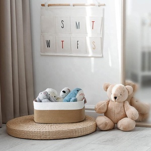 <strong>Storage</strong> Basket for <strong>Storage</strong> and Organization Toy Clothes Books Home <strong>Collapsible</strong> <strong>Storage</strong> Basket with Handles - Product Image 4