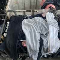 Celana Jogging Katun Unisex Bekas Berkualitas Tinggi Grosir Pakaian Olahraga Kasual Celana Panjang 45kg Ekspor dalam Bal