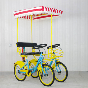 2025 New Style 2 People <strong>tandem</strong> Bicycle Aluminum Frame <strong>tandem</strong> <strong>Bike</strong> <strong>26</strong> <strong>Inch</strong> <strong>tandem</strong> <strong>Bike</strong> with Fat Tire &amp; Metal Basket Balance Cycle - Product Image 2