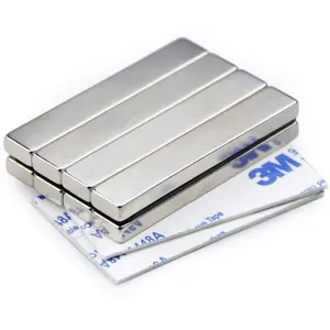 N45 Powerful rare earth metal 33 LB Strength Neodymium Bar Magnets 60x10x5