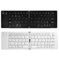 Diskon 80% untuk Keyboard Nirkabel Lipat 101-Tombol, Cocok untuk Tablet, iPad, Ponsel, Laptop, Penggunaan Umum di Kantor untuk Mengetik