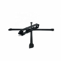 Châssis de drone FPV de 10 pouces pour charges lourdes, en fibre de carbone, bras Wide-X de 7 mm, espacement de 25 mm, pour UAV de surveillance et de transport longue portée
