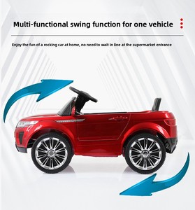 Voiture électrique pour enfants en gros, pour les 2-4 ans, double propulsion avec télécommande, alimentée par batterie, 4 roues, en plastique - Product Image 6