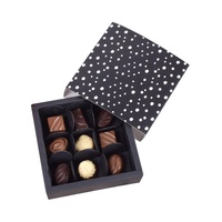 Dates de luxe en papier personnalisé emballage cadeau B chocolat Date boîte en plastique insérer chocolat boîte papier chocolat boîte cadeau