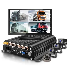 Système de caméra AHD, H.264, 720P, 1080P, DVR, 8 canaux, H.265, 128 go, Kit enregistreur vidéo pour véhicule