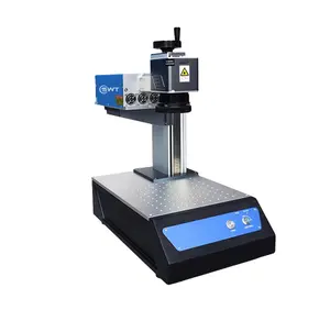 20w 3d UV printing fibre laser marking machine engraving metal business card Seal engraving
