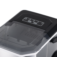 Machine à Glaçons Automatique Professionnelle en Acier Inoxydable, Modèle Compact