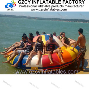 Jouets aquatiques extraterrestres à croissance rapide, bateau disco gonflable, équipement de jeu aquatique en PVC avec 12 sièges - Product Image 5