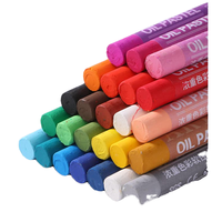Set de 48 Pasteles al Óleo Suaves con 48 Colores Surtidos para Mezclar, Difuminar, Colorear y Dibujar