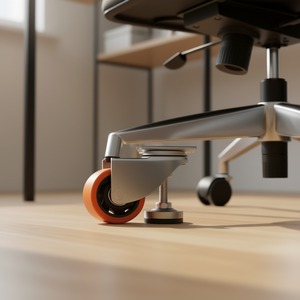 Roulettes pour meubles, diamètre 3 pouces, capacité de charge 720 lb, pivotantes avec frein, pour usage en cuisine - Product Image 2