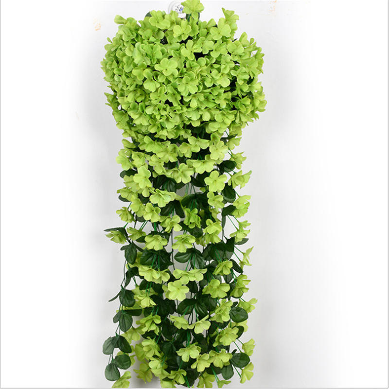 กลีบดอกสีเขียวขนาดใหญ่สี่กลีบ