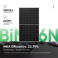 Panneau solaire Sunpal HJT avec diode de dérivation 695W 700W 705W 710W 715W Meilleur prix par watt Panneaux solaires chinois