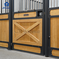 JHorse Factory Direct - Écurie de chevaux de style européen, box de luxe en métal avec fente pour l'alimentation