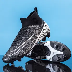 סיטונאי כדורגל נעלי גברים של ציפורניים שבורות לתלמידי נוער זוג נעלי מלאכותי דשא spikes אימון עבור גברים