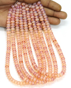 Perles Rondelle Fanta Quartz en gros à la mode: fabrication de bijoux en pierres précieuses de haute qualité, 7-8mm - Product Image 1