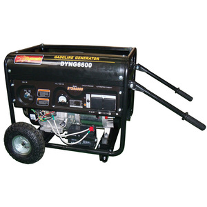 Generador de Gasolina Refrigerado por Aire RZ9500CXE, 8KW, Monofásico, 220V/380V, 50/60Hz, Fuente de Energía Portátil con Arranque Remoto, Tanque de Combustible de 15L - Product Image 1