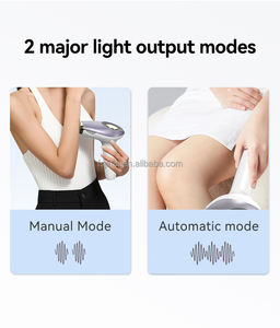 เครื่องกำจัดขนด้วยเลเซอร์ IPL ระบบทำความเย็นด้วยน้ำแข็ง กำลังสูง สีดำ  ปล่อยแสงเร็วพิเศษ 0.2 วินาที พร้อม 3 ขนาดการรักษา สำหรับผู้ชาย - Product Image 4