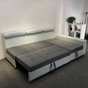 Sofa Fungsional, Sofa Convertible, Furnitur Rumah Ruang Tamu, Sofa dan Tempat Tidur Fungsional, Desain Modern - Product Image 4