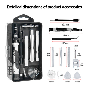 Juego de Destornilladores Aislados 115 en 1, Herramientas Magnéticas para Electrónica, Multiherramienta Versátil con Diseño 115 en 1, Maneja Diversas Tareas - Product Image 5