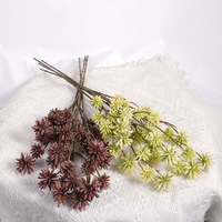 Künstlicher Camptotheca-Fruchtzweig Künstlicher Baumstamm Blumenwand-Hintergrund-Dekoration