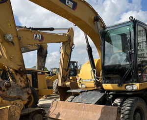 Excavadora de ruedas CAT M318D2 avanzada con tracción 4x4 para construcción urbana y mantenimiento de carreteras - Product Image 4