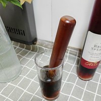 21cm Natuurlijke Houten Cocktail Roerstaafjes Mengstaafjes Houten Fruitknijper Bar Gereedschap voor het Maken van Mojito Mix