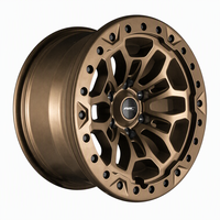Jantes Roc Custom 6x139.7 Beadlock tout-terrain concaves forgées pour pick-up, jantes de 20 pouces pour Cybertruck