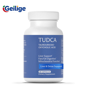 60 Capsules de <span class=keywords><strong>Tudca</strong></span> 500mg - Complément Alimentaire Vegan pour le Soutien Hépatique, Marque Privée, Testé par des tiers, Certifié GMP, pour le Bien-être Quotidien - Product Image 1
