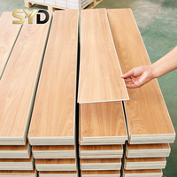 Hochdichte Feuerfeste SPC-Vinylplanken-Bodenbeläge mit EVA-Unterlage Eichenholzmaserung für Innenräume und Fitnessbereiche 5 Jahre Garantie