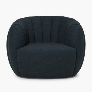 Poltrone Jules fatte a mano in fabbrica, poltrona di design moderna, poltrona a botte per soggiorno in stile Mid-Century, per casa e bar/club - Product Image 5
