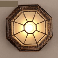 Plafonnier LED de style industriel rétro créatif à montage en surface pour hôtels, bars, restaurants, balcons, entrées, couloirs