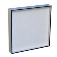 Filtro HEPA de Sellado Líquido, Filtro de Aire de Alta Eficiencia, Tamaño Personalizado, Filtración Hermética para Cuartos Limpios, HVAC y Laboratorios