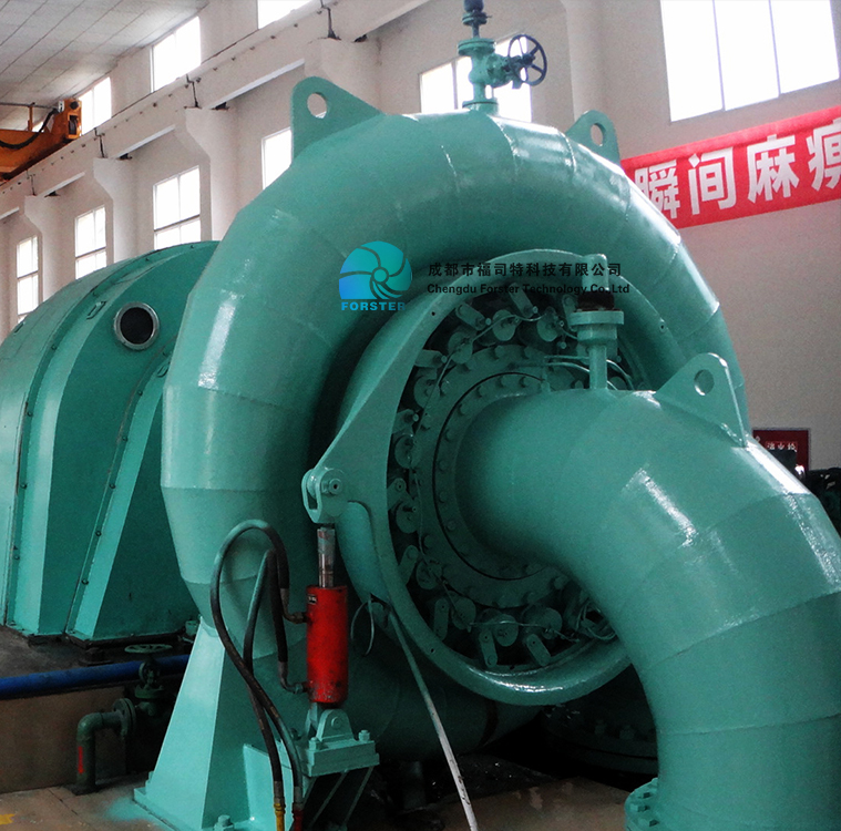 Die beste hochwertige turbulente Vortex 800KW Francis Turbine in China