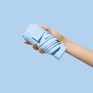 Paraguas Manual Ultra Delgado de 5 Pliegues, Diseño Compacto y Portátil, Resistente al Viento, Protección Solar y contra la Lluvia, Regalo Empresarial para Viajes, para Mujeres y Hombres - Product Image 4