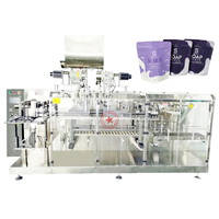 Machine de remplissage et d'emballage de liquide d'huile d'arachide d'huile de palme doypack de poche debout préfabriquée automatique