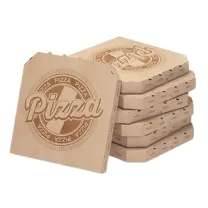 OEM/ODM 도매 저렴한 맞춤형 인쇄 골판지 튀김 햄버거 크래프트 종이 피자 상자