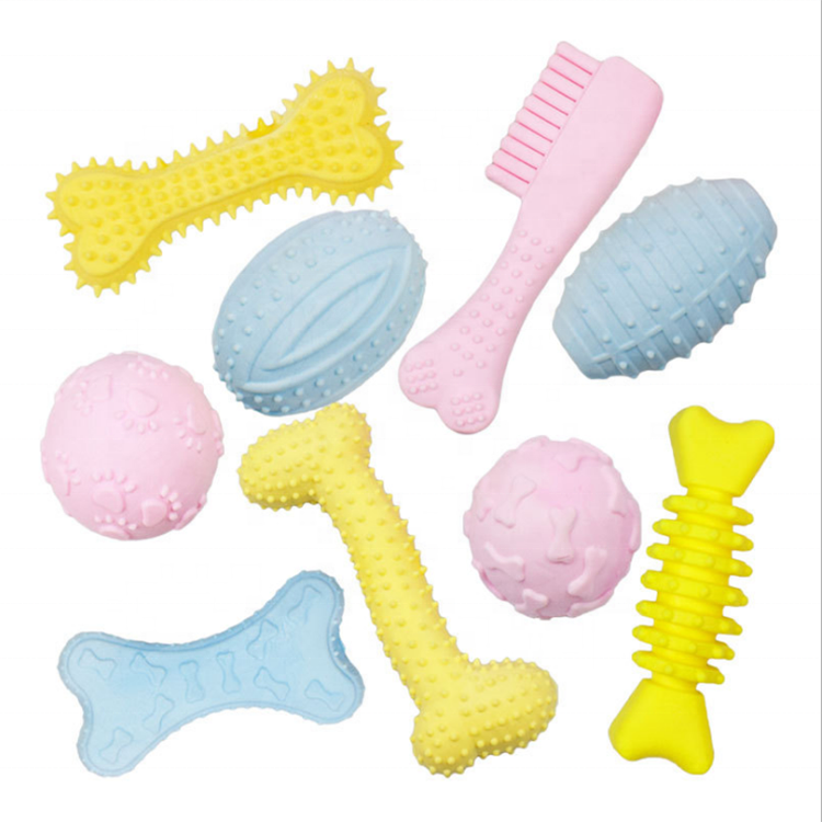 Новинка, Лидер продаж, стильные игрушки для домашних животных, игрушка для собак из термопластичной резины, жевательная палочка для зубов, игрушечные мячи для собак, Интерактивная тренировочная игрушка с сопротивлением укусам