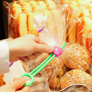 Nahe Snack Sealing Clips Reusable Plastic Bag Closure With Tiger Design For Food Storage And Cable Management - Product Image 2