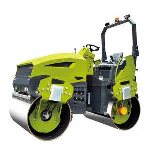 New Product Articulated Double Drum Vibratory 4-5 ton Roller Mini Road Compact Roller Construction Machine Equipments