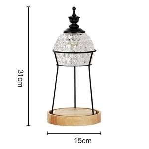 Mini lampe de table à cire de fusion en cristal, nouvelle collection - Product Image 4