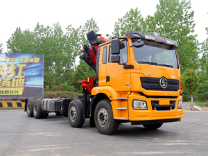 Shacman M3000 8X4 شاحنة رافعة محمولة 25 طن ذراع مفصلي رافعة Palfinger Spk50002 - Product Image 2